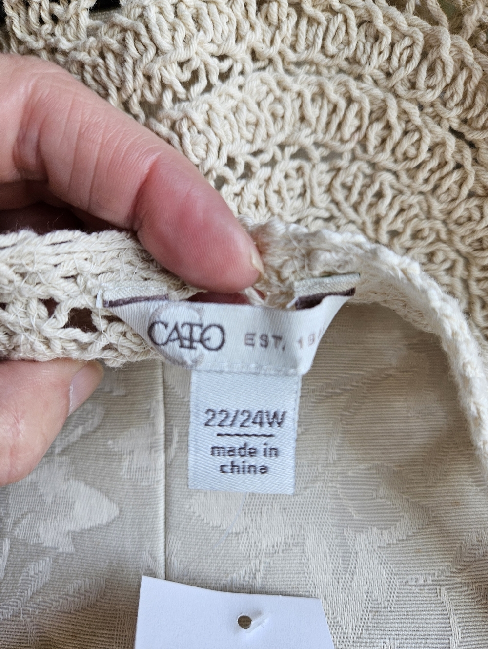 Cato Plus Size Boho Festival Tunic - Picture 3 of 12